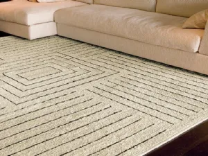 Tappeto con disegno geometrico Malibran 02 di Sartori Rugs