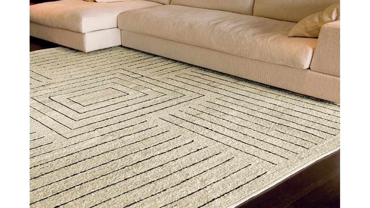 Tappeto con disegno geometrico Malibran 02 di Sartori Rugs