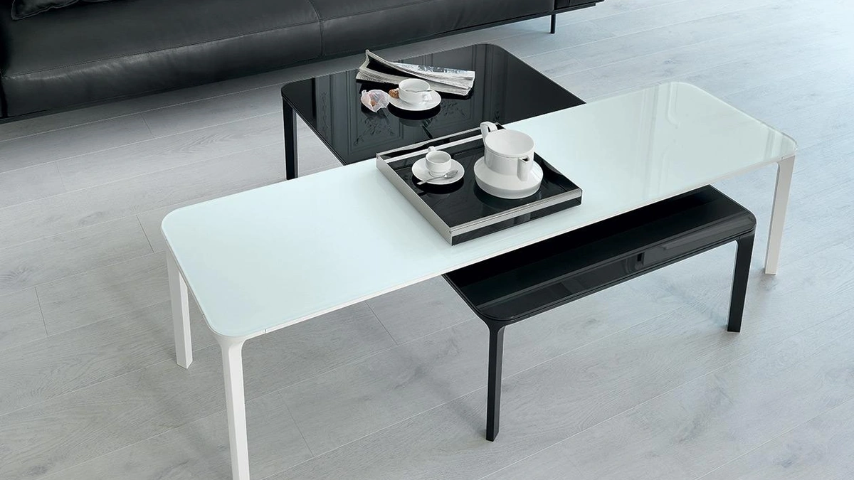 Tavolino rettangolare Slim H37 di Sovet