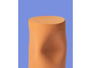Tavolino in terracotta Toblo di Miniforms