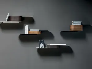 Mensole Snowboard in metallo e legno di Tonin Casa