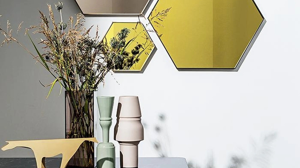 Specchio Visual Hexagonal di Sovet