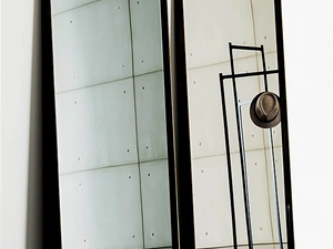 Specchiera Visual Rectangular con telaio in metallo laccato di Sovet