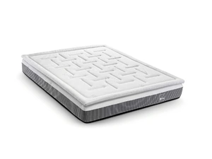 Materasso matrimoniale con topper esterno ad alto spessore Alpha di Morfeus