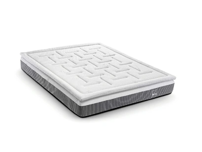 Materasso matrimoniale con topper esterno ad alto spessore Alpha di Morfeus