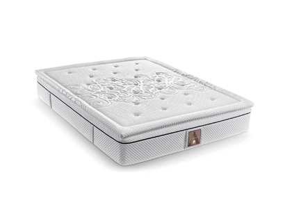 Materasso matrimoniale medio rigido a molle insacchettate e memory Mayfair di Morfeus