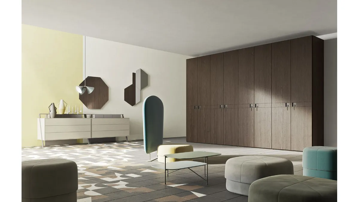 Armadio in legno Miller di Ballancin
