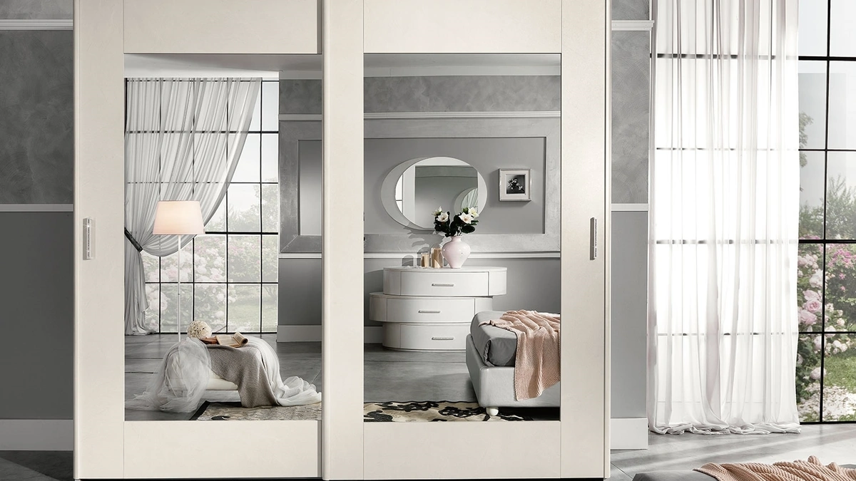 Armadio con ante scorrevoli Movida Ecomalta di Mobil Più