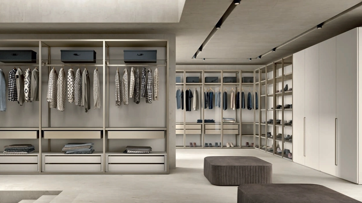 Cabina Armadio Opera GHC055-060 di Abitare Mobilstella