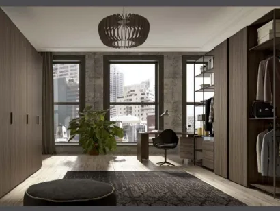 Armadio con ante battenti Urban GD1105 di Abitare Mobilstella