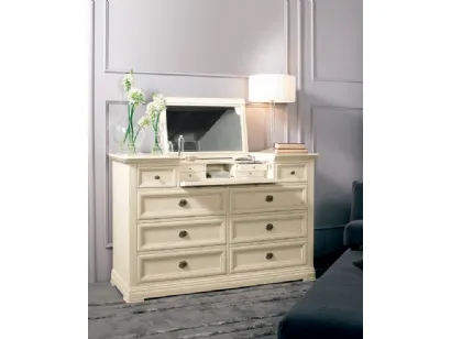 Comò Diamante in legno laccato opaco Le Fablier