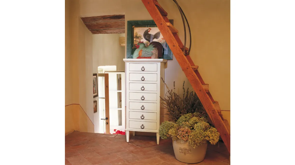 Settimanale Vania in legno laccato di Tonin Casa
