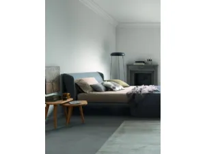 Comodino tavolino in legno di Rovere Avana Stone di Morassutti