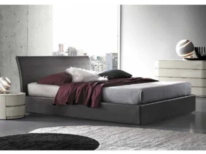 Letto in ecopelle Boheme di Abitare Mobilstella