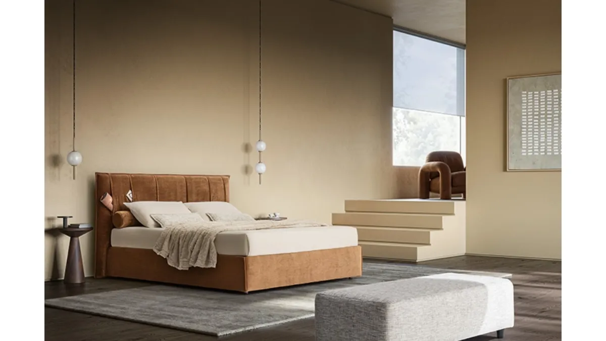 Letto Folder con testiera di Ennerev