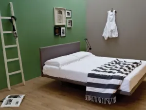 Letto moderno matrimoniale con testiera Erica di Art Salotti