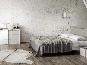 Letto con testiera Dallas di Abitare Mobilstella