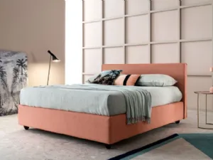 Letto Marlene con testiera e contenitore di Ennerev