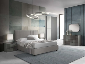 Letto con box contenitore Stella Imbottito di Mobil Più