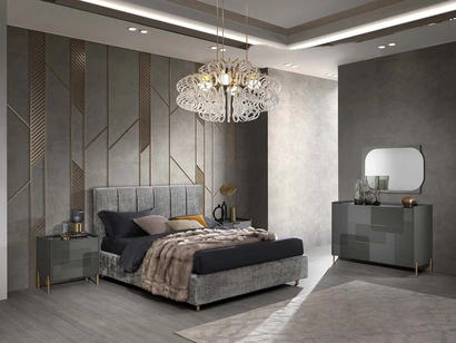 Letto imbottito Stella Luxury di Mobil Più