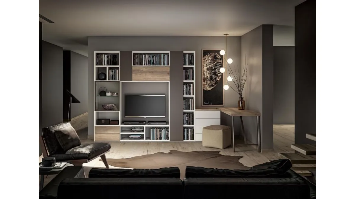 Libreria GF 5025 di Abitare Mobilstella
