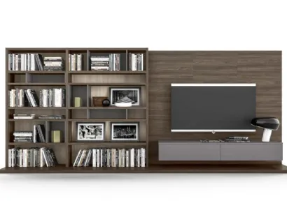 Libreria African Wood GF5065A di Abitare Mobilstella