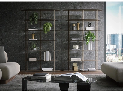 Libreria in lamiera di metallo Oasi XL Tonin Casa