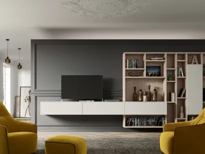Libreria sospesa Sherwood GF5085 di Abitare Mobilstella