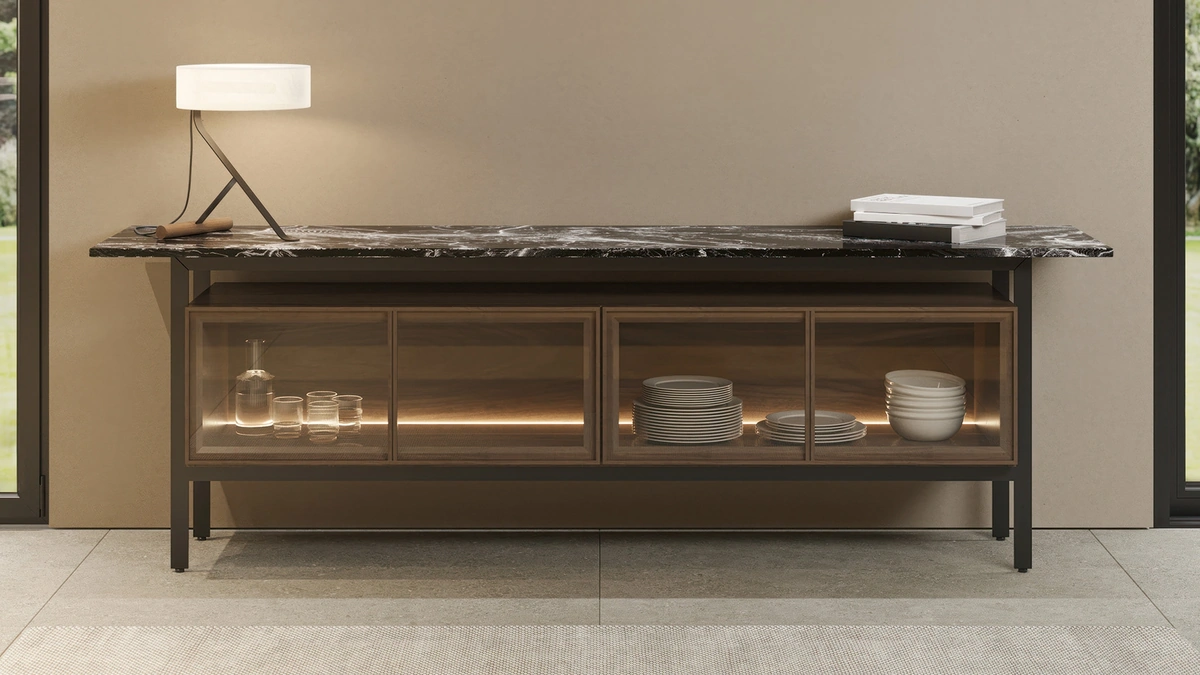 Madia Chicago Glass Doors di Punt Mobles