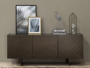 Madia Coated in laccato bronzo spazzolato di Tonin Casa