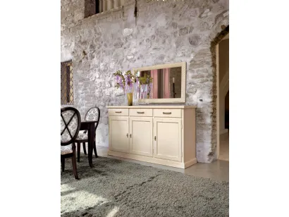 Madia in legno a 3 ante e 3 cassetti Galizia di Tonin Casa 