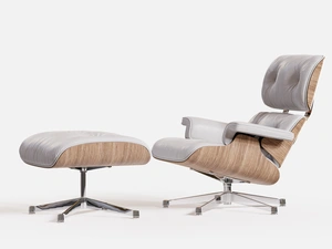 Poltrona Stile in legno e pelle di Sigerico