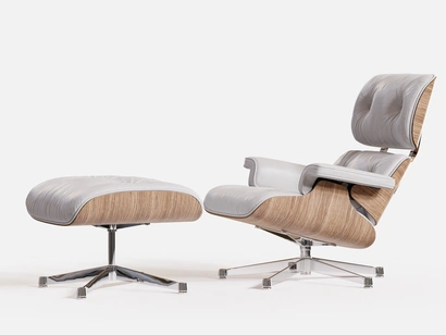 Poltrona Stile in legno e pelle di Sigerico