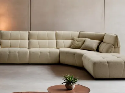 Divano relax angolare Borg di Franco Ferri