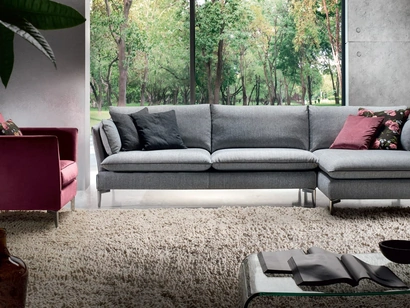 Divano con penisola Joy di Cava Divani