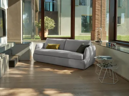 Divano Letto lineare in tessuto Galaxy di Vitarelax