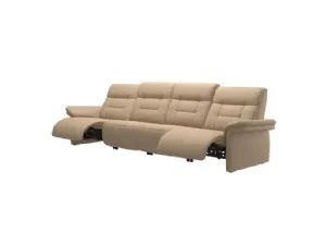 Divano lineare in tessuto con meccanismo relax Mary di Stressless