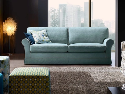 Divano lineare Myto Mikonos di Cava Divani