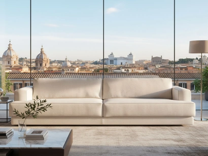 Divano lineare Scott di Cava Divani