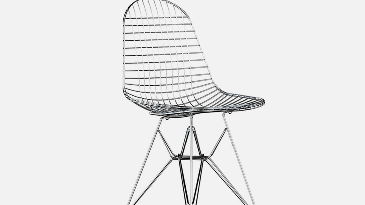 Sedia Eleganza in acciaio cromato di Sigerico