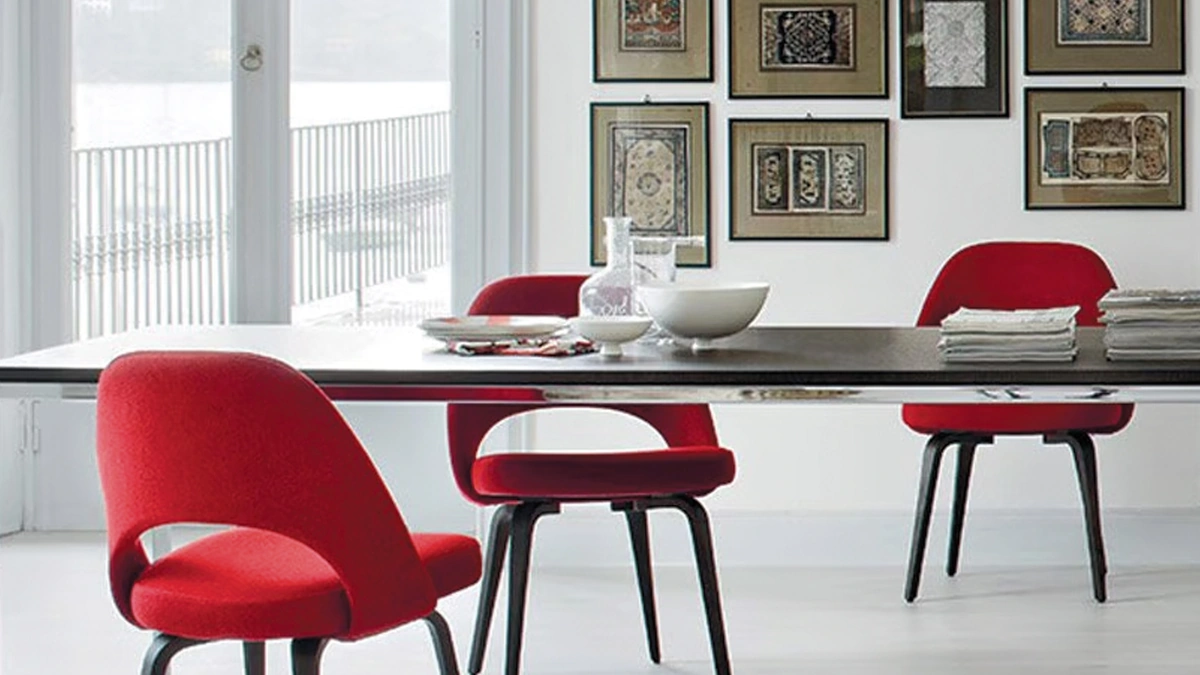 Sedia Modernità in tessuto imbottito di Sigerico