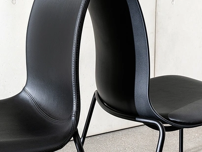 Sedia in ecopelle Olly di Sovet