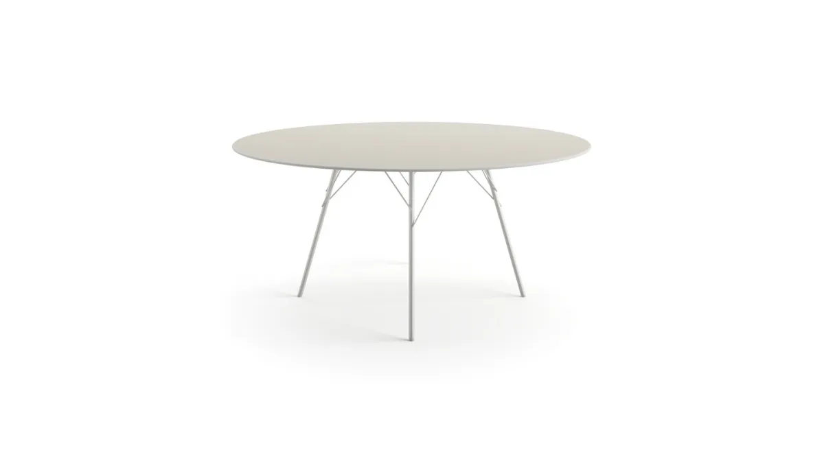 Tavolo rotondo Leaf Table di Arper