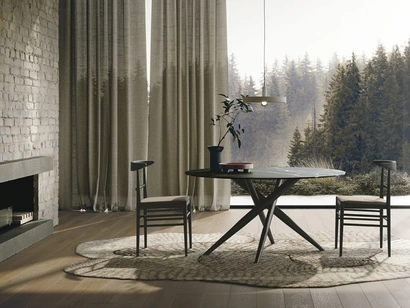 Tavolo allungabile Tiffany Round di Sedit