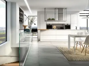 Cucina Moderna Sigma comp 10 in Bianco Opaco di Lyons Cucine