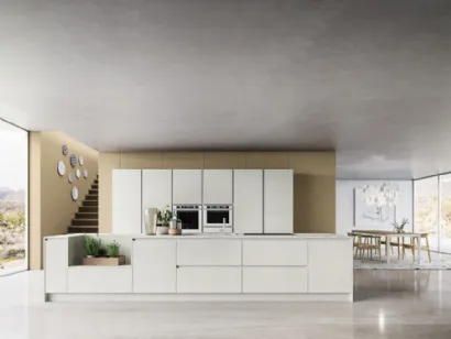 Cucina Moderna Urban comp 02 in Biomalta Ghiaccio di Lyons Cucine