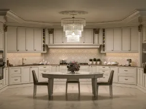 Cucina su misura Le Viole Dorica di Le Fablier