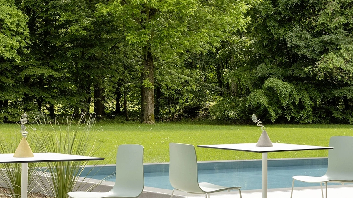Sedia outdoor Aava di Arper