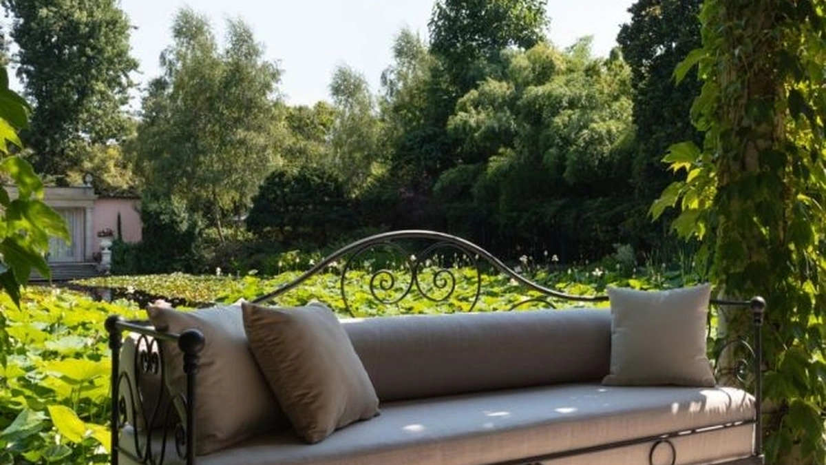 Divano Aurora in ferro battuto di Unopiu