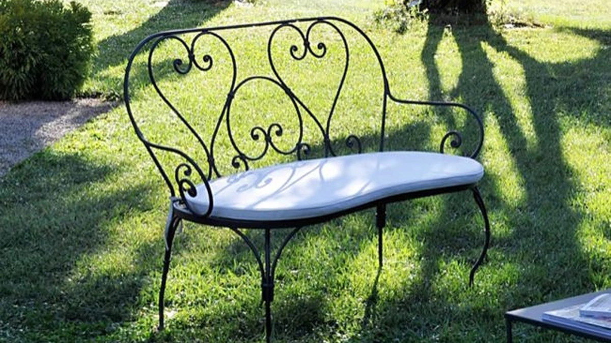 Divano Aurora in ferro battuto di Unopiu